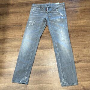 DSQUARED2 Mens Grey Jeans